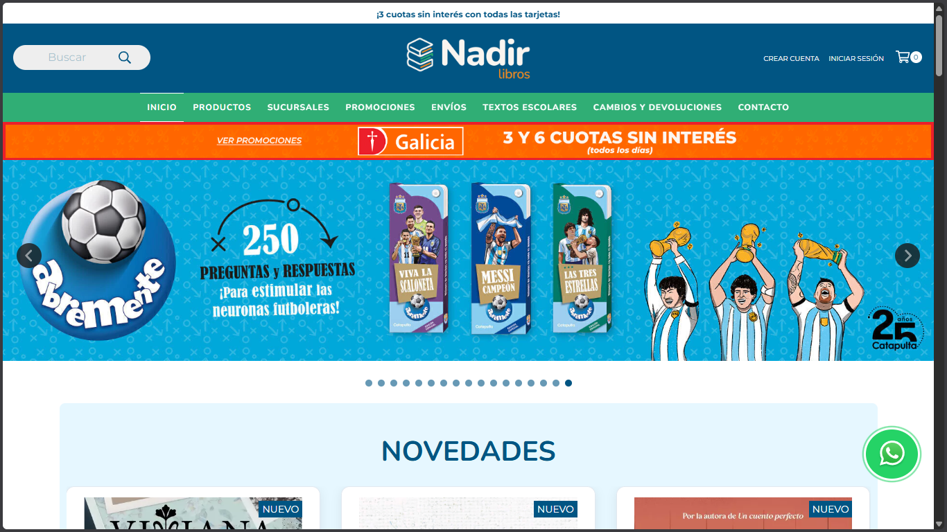 Nadir Libros Desktop